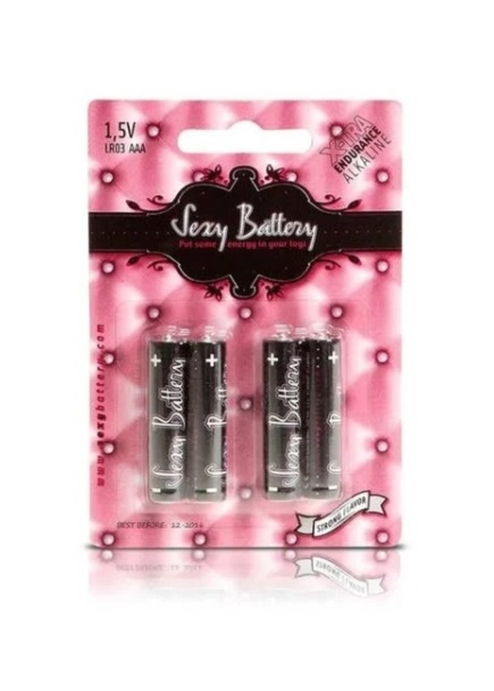 Sexy Battery Xtra Endurance Alkaline Battery LR03 AAA/ 1.5V (4 Pack)