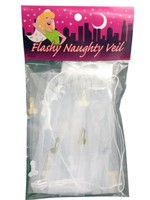 Flashy Naughty Veil in White