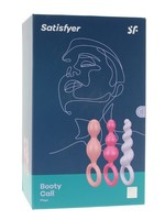 Satisfyer Booty Call Plugs  3 Piece Set in Multi-Colored
