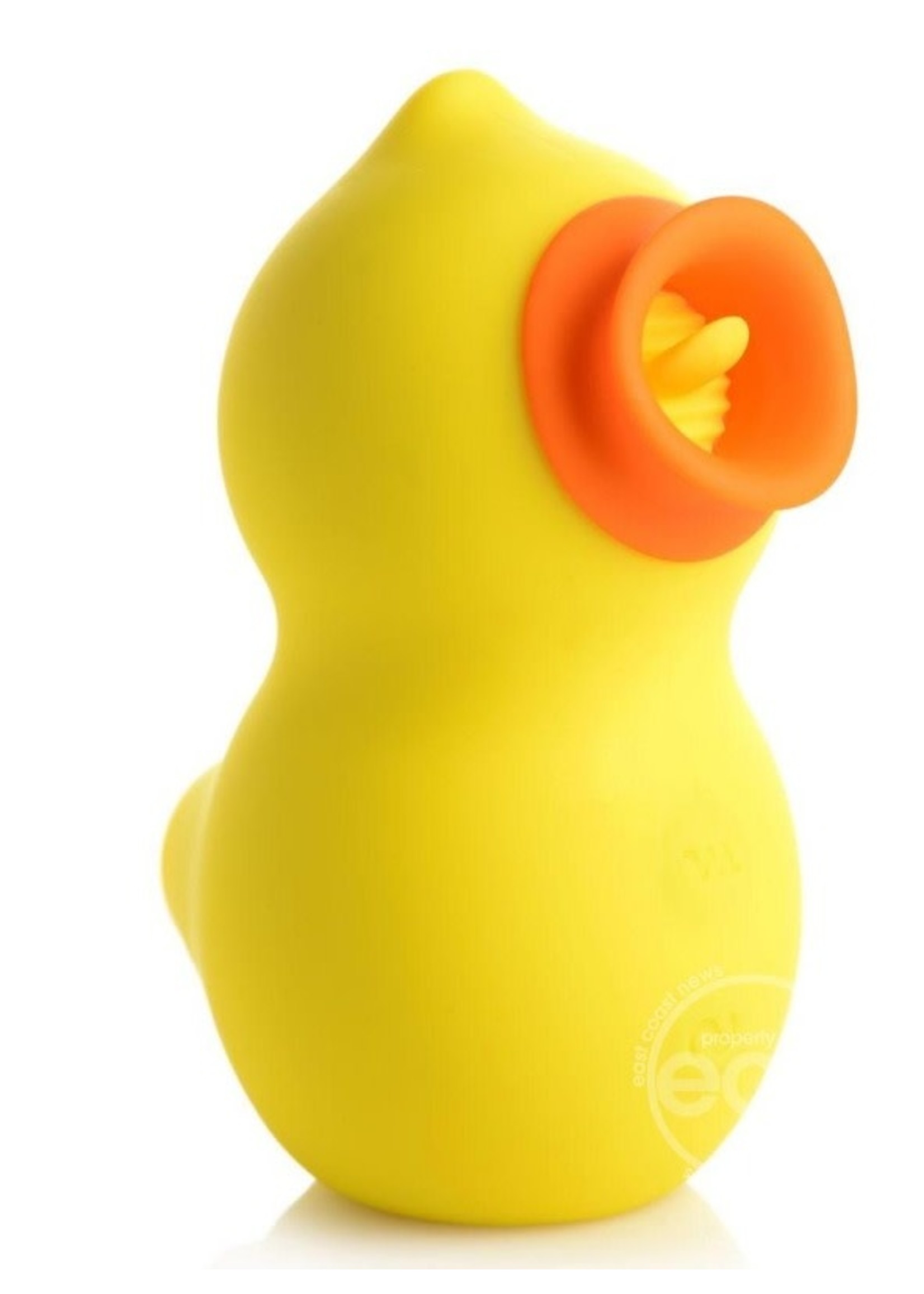 Inmi Sucky Ducky Deluxe Rechargeable Silicone Clitoral Stimulator - Yellow