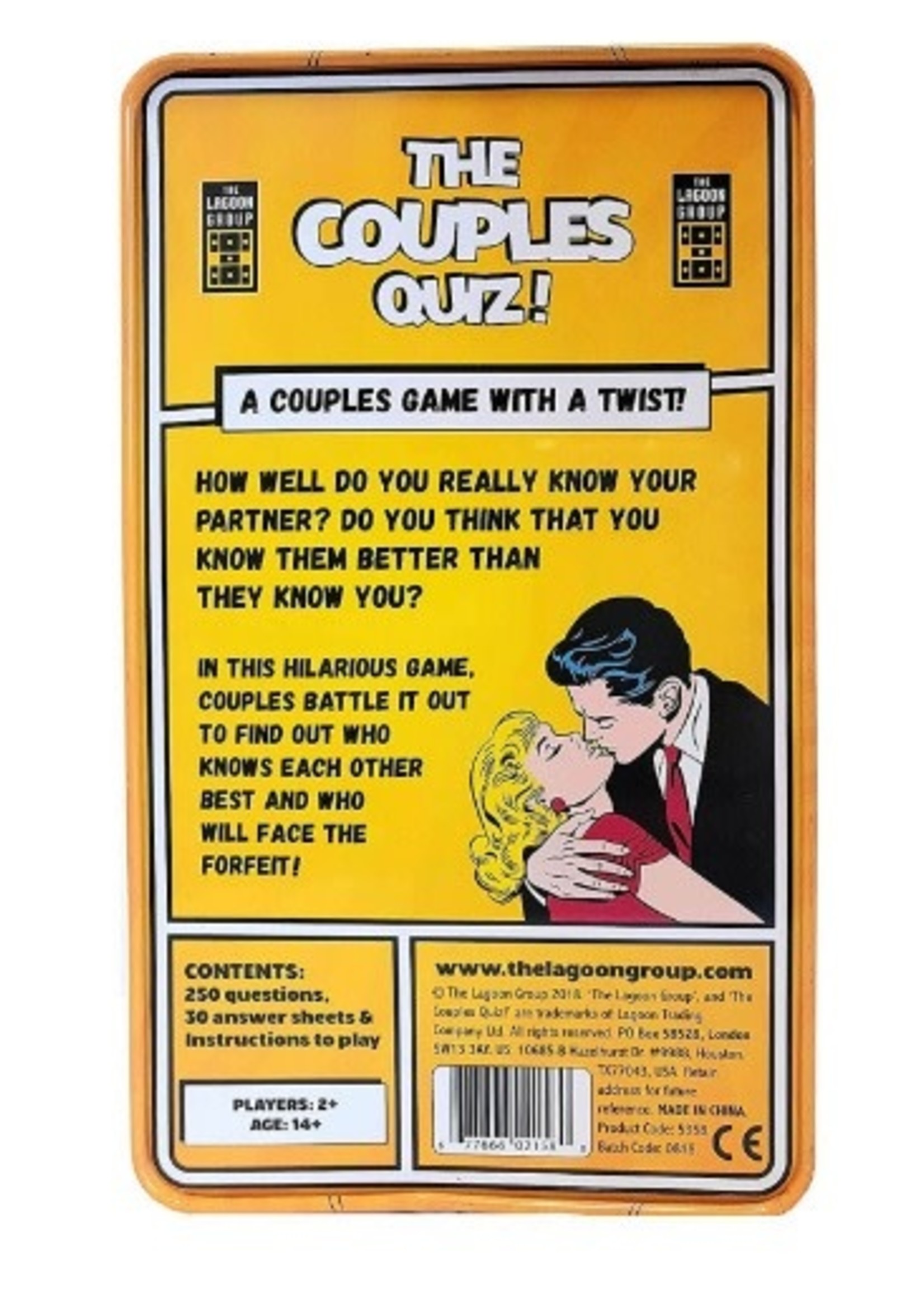 The Couples Quiz! Tin Game