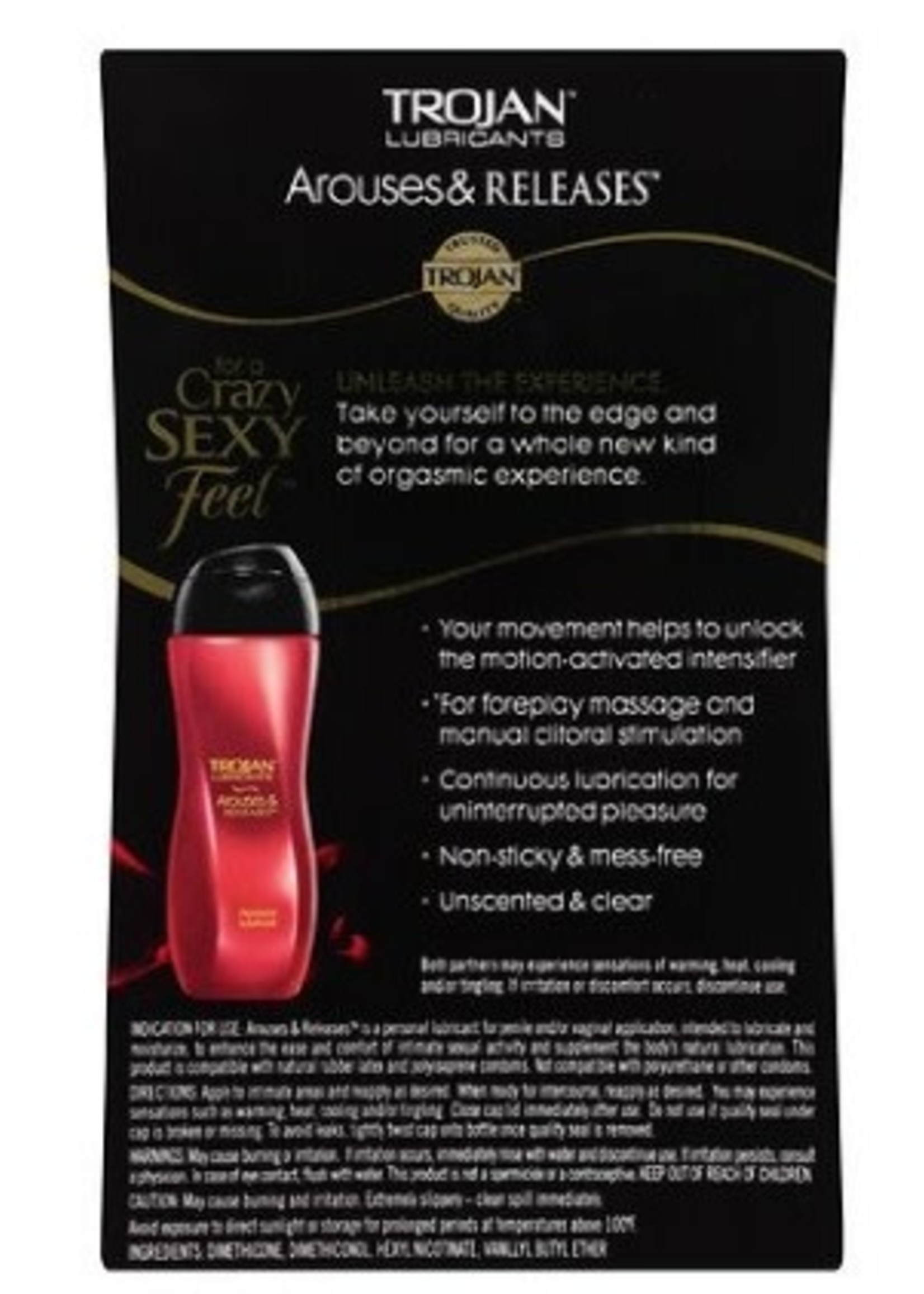 Arouses & Releases Personal Lubricant 3oz