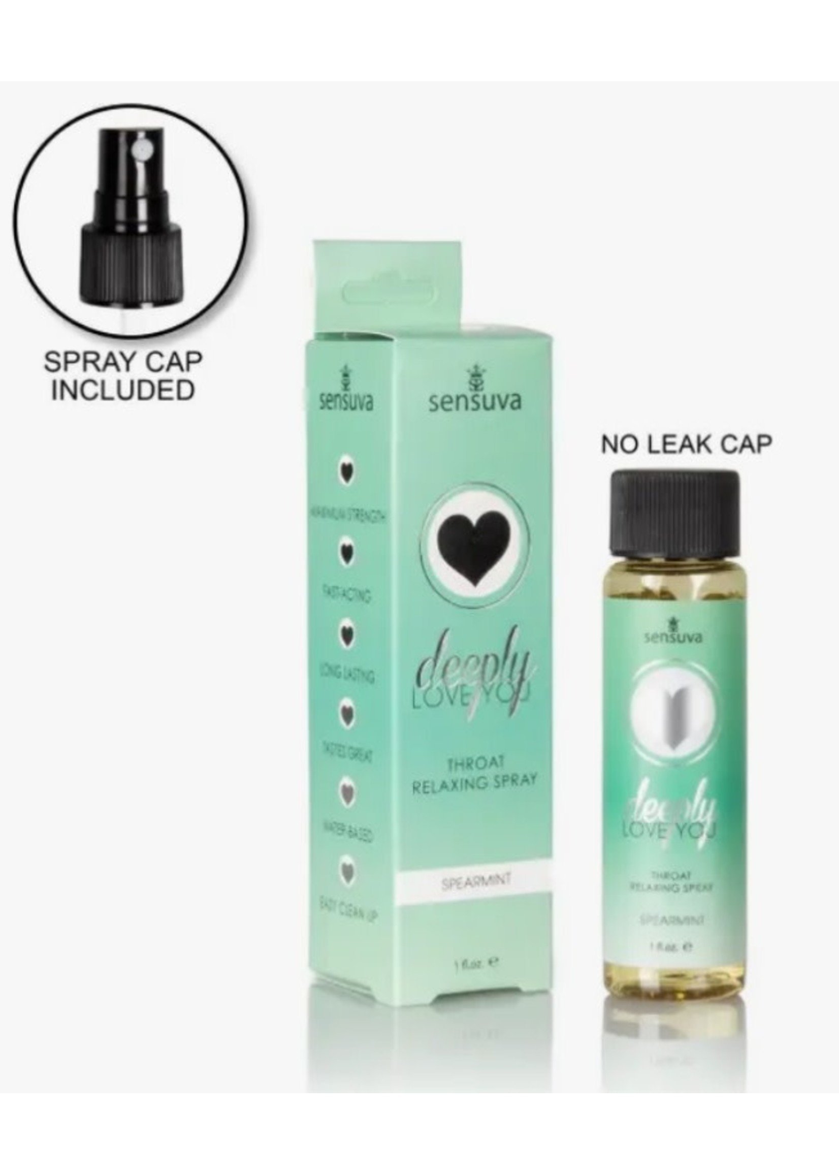 Deeply Love You Spearmint Throat Relaxing Spray 1 fl.oz