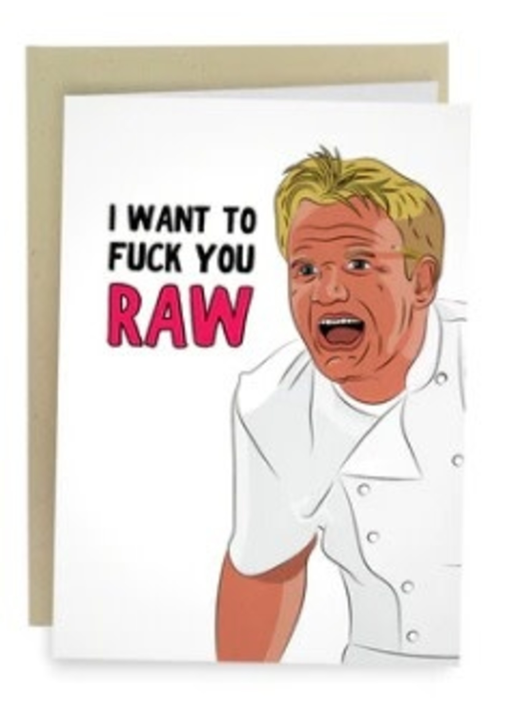 Fuck You Raw Card