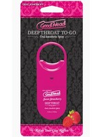 GoodHead Deep Throat To-Go Oral Anesthetic Spray Strawberry .33oz