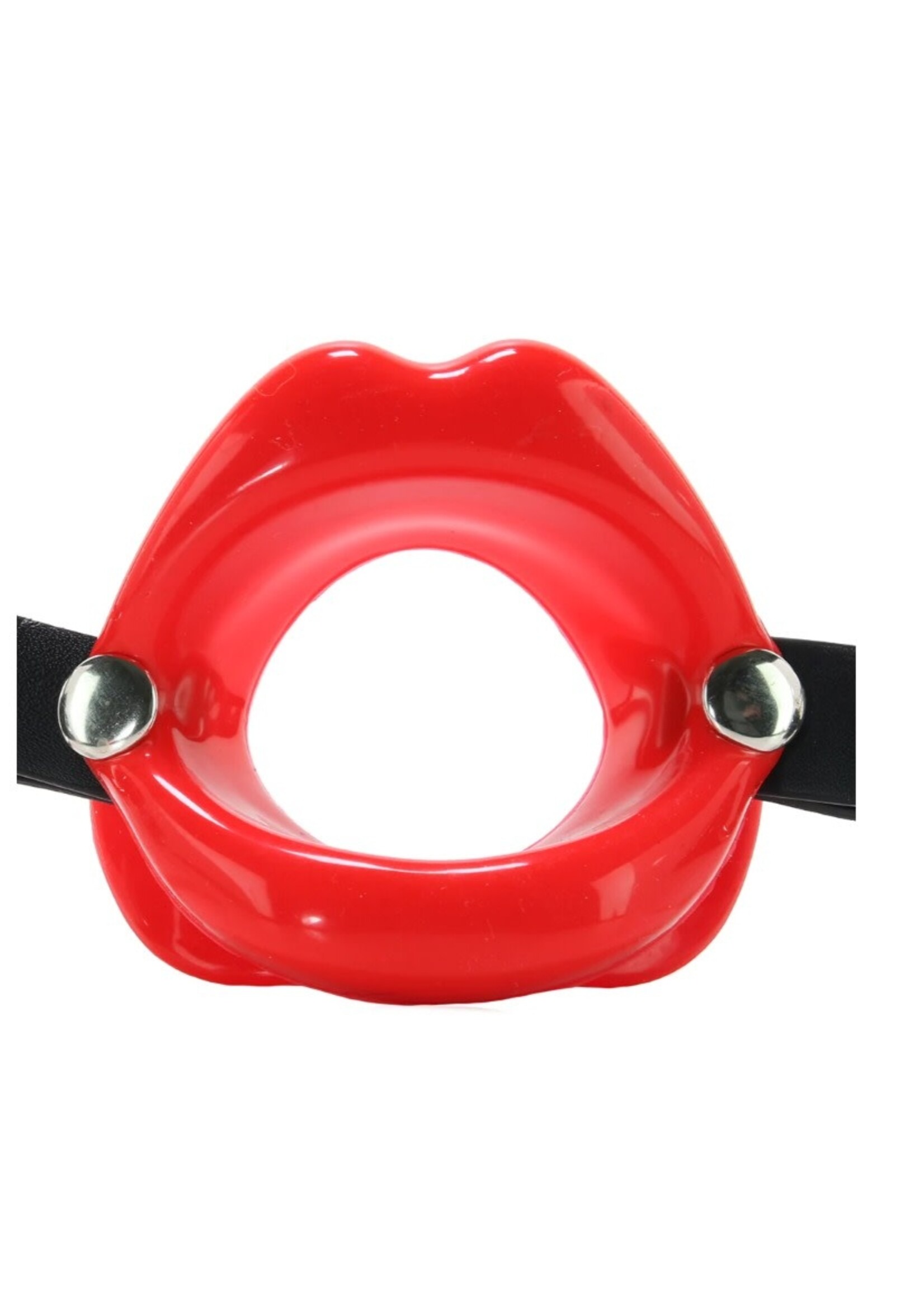 Silicone Lips Gag in Red