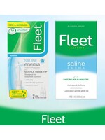 Fleet Laxative Saline Enema 4.5oz 2 Pack