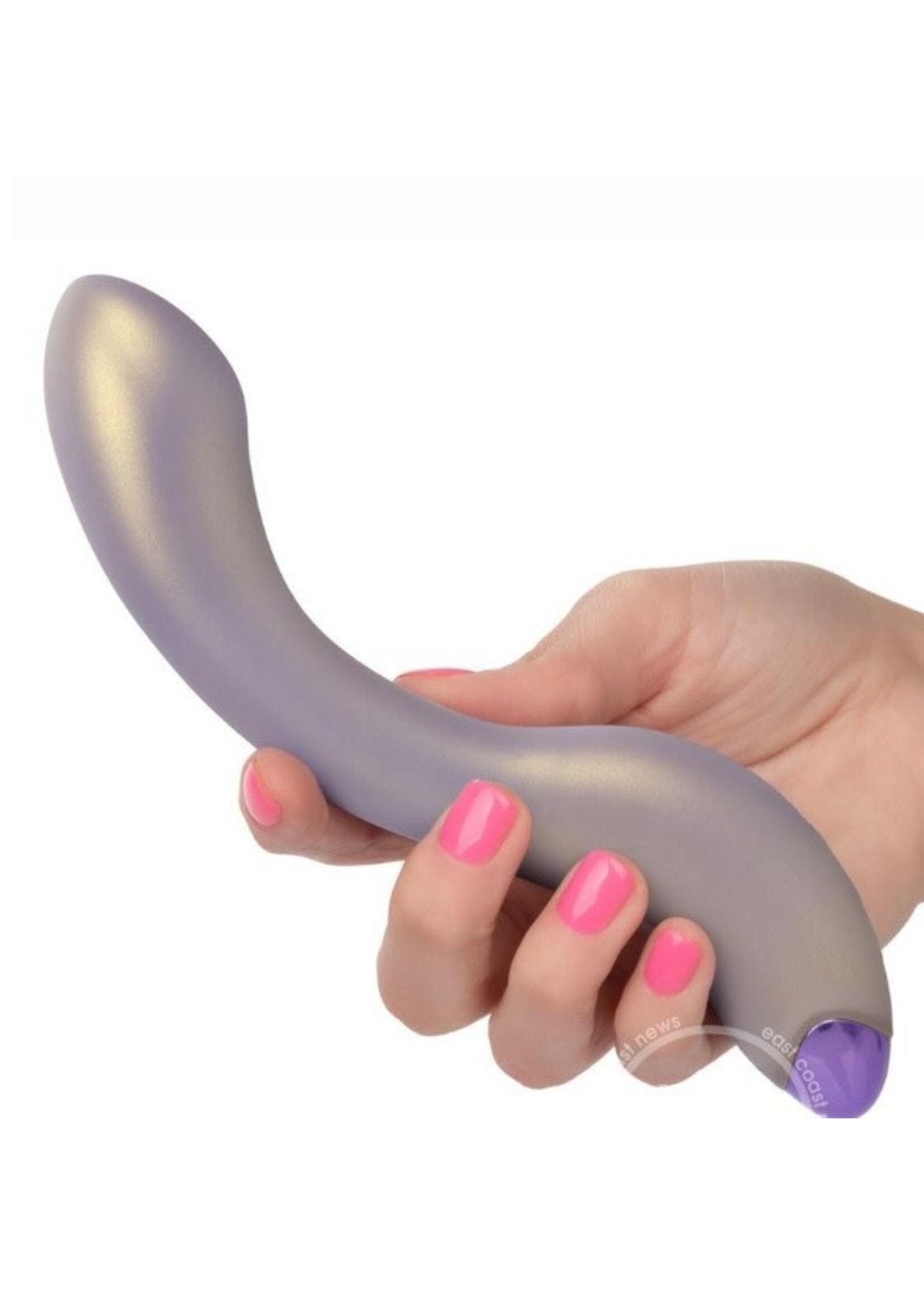 G-Love G-Wand Rechargeable Silicone Vibrator - Purple