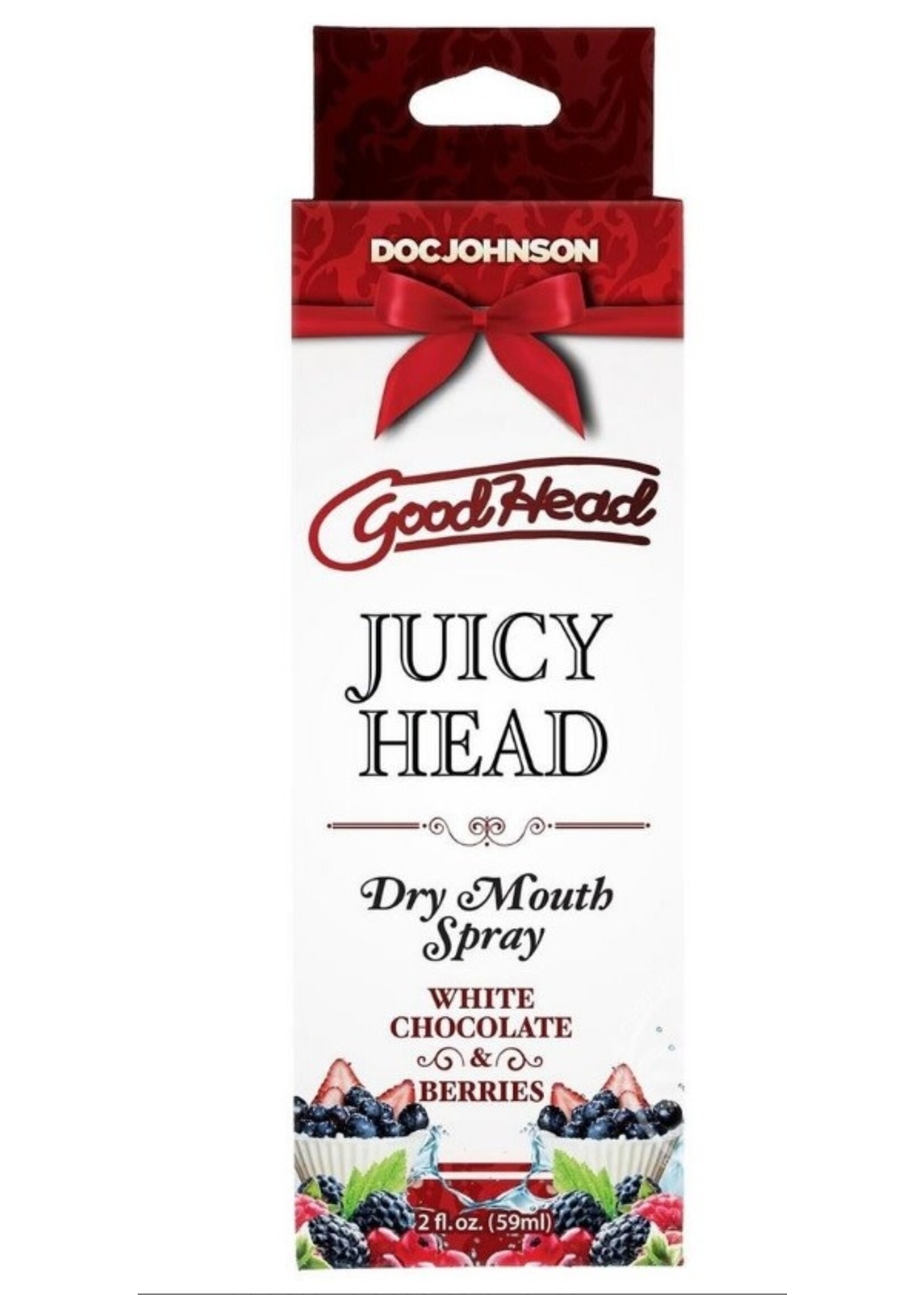 GoodHead Juicy Head Dry Mouth Spray - White Chocolate & Berries 2oz