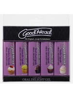 GoodHead Oral Delight Gel Cupcakes (5 Pack) 1oz