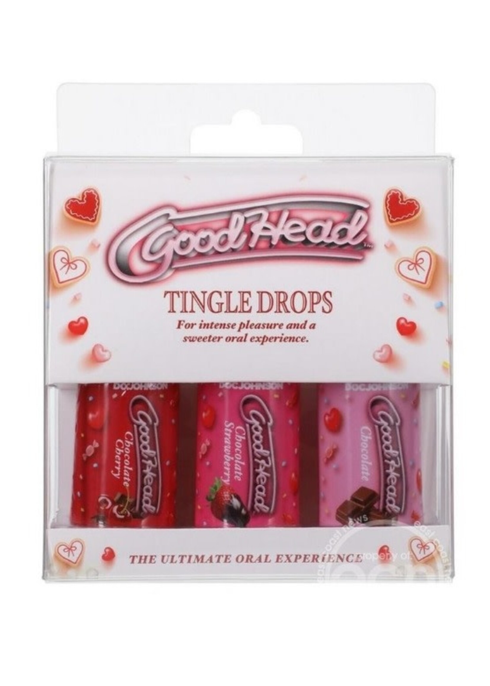 GoodHead Tingle Drops Chocolate Assorted Flavors (3 Pack) 1oz