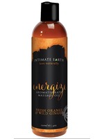 Intimate Earth Energize Aromatherapy Massage Oil Fresh Orange & Wild Ginger 4oz