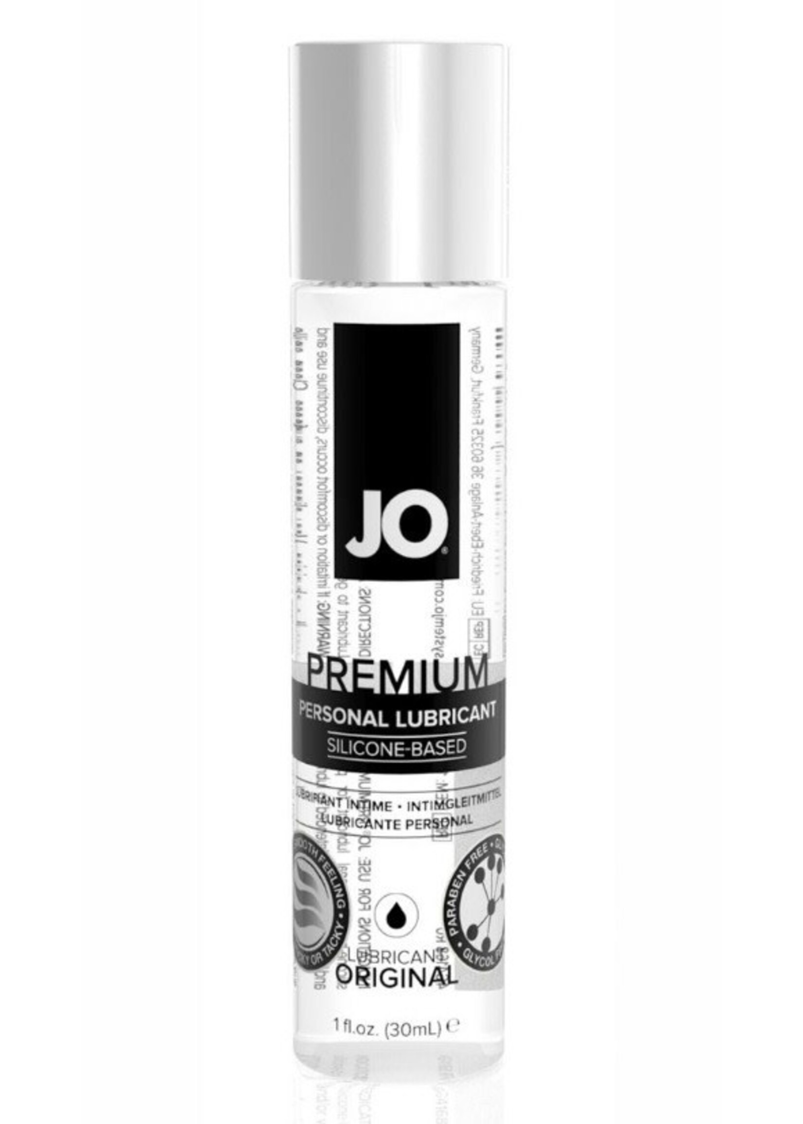 JO Premium Silicone Lubricant Original 1oz