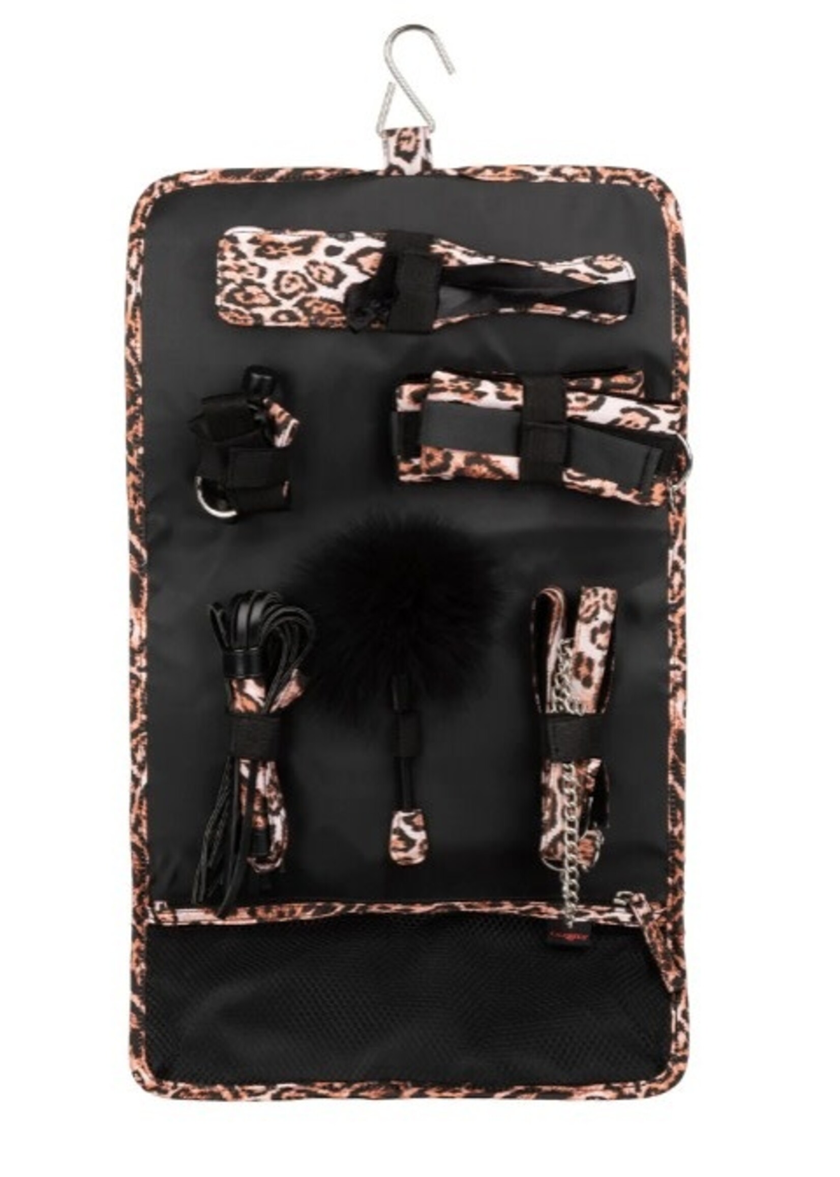 Unleashed Adventure Leopard Bondage Set