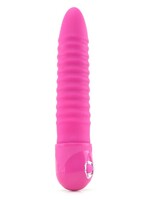 Ribbed Power Stud Vibe in Pink