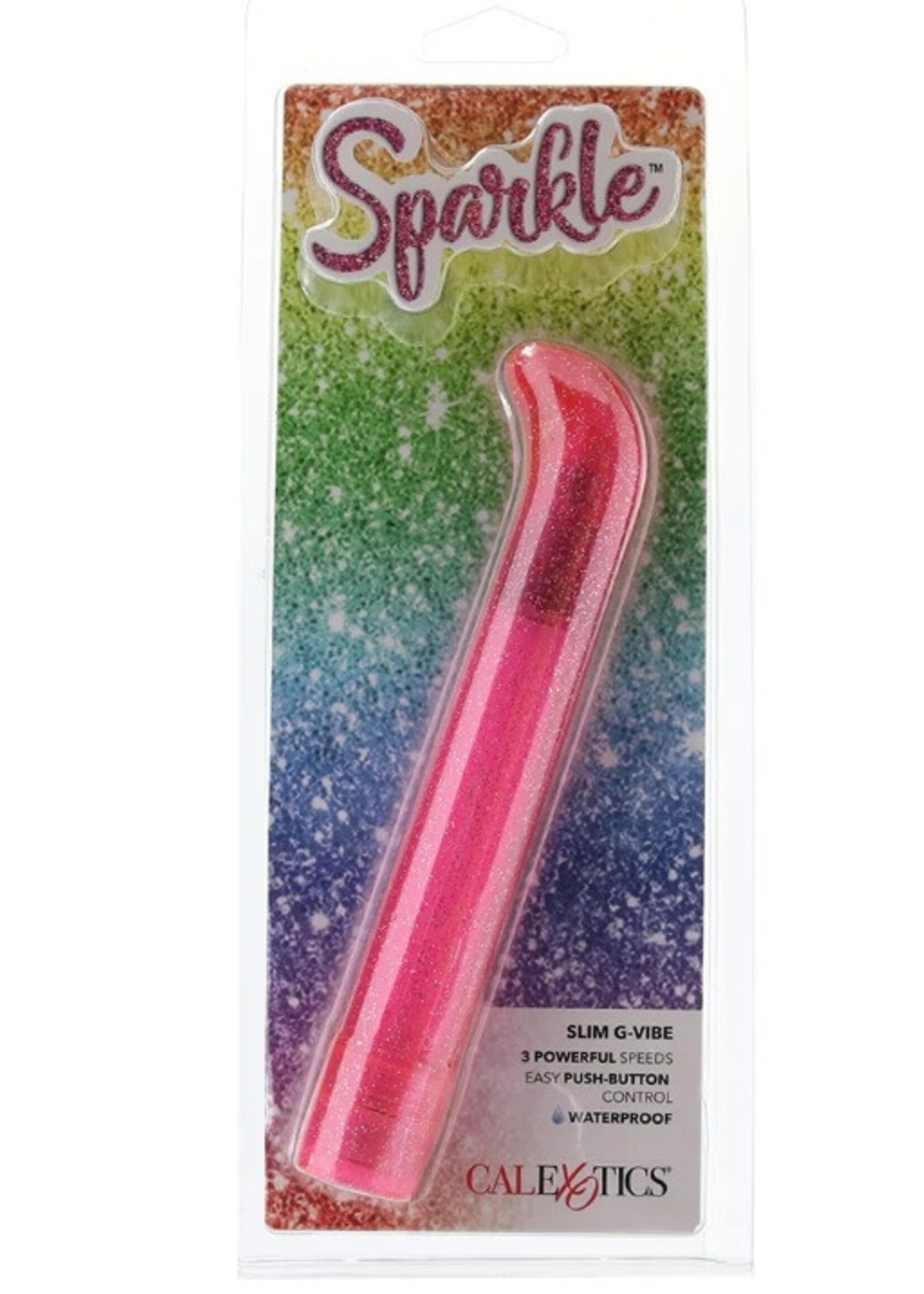 Sparkle Slim G-Vibe in Pink