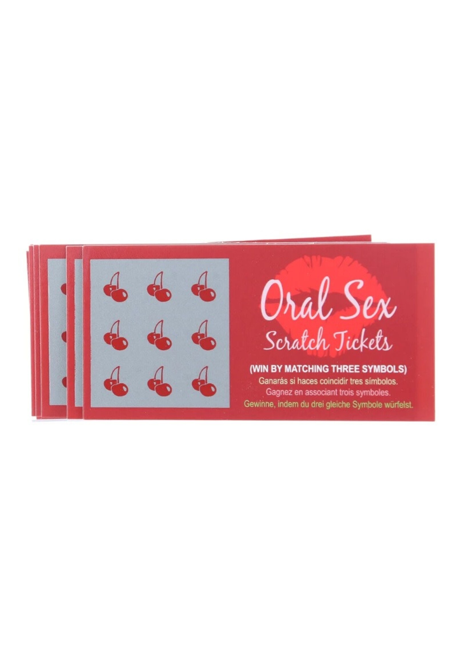 Oral Sex Scratch Tickets