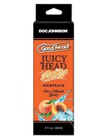 GoodHead Juicy Head Dry Mouth Spray - Sour Peach 2oz