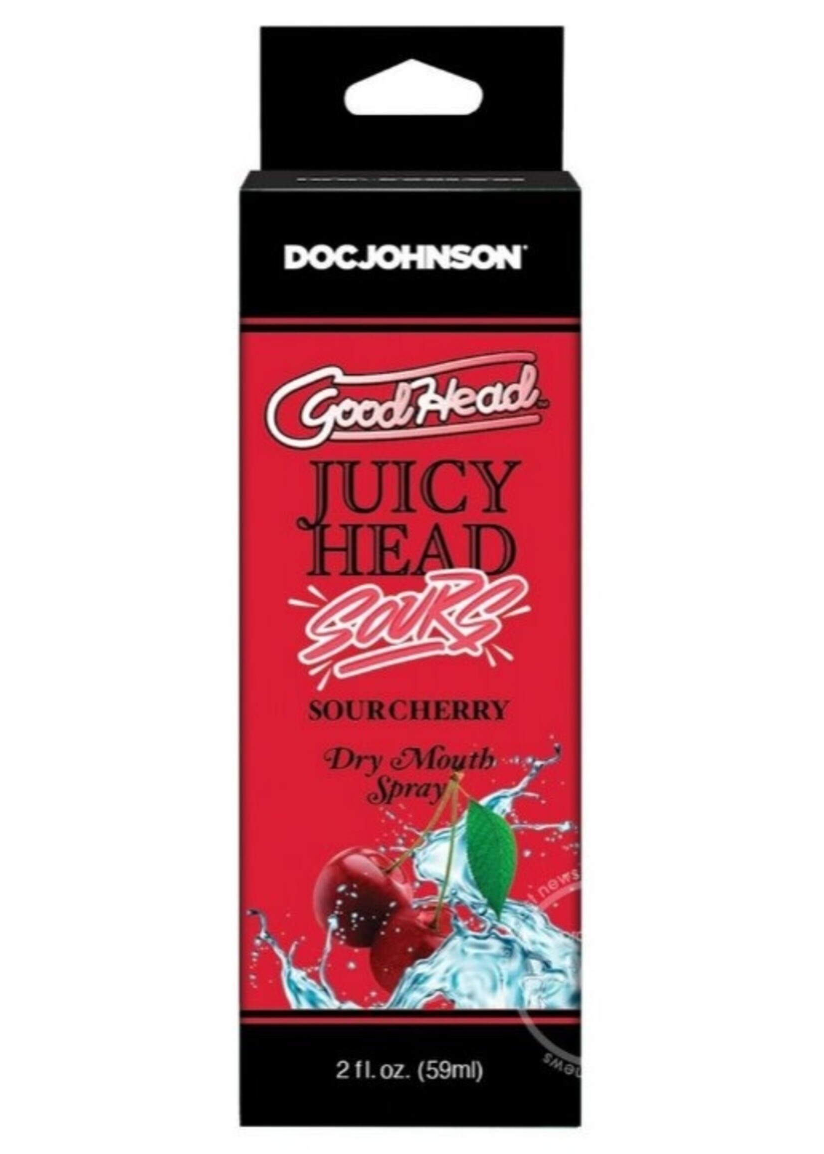 GoodHead Juicy Head Dry Mouth Spray - Sour Cherry 2oz