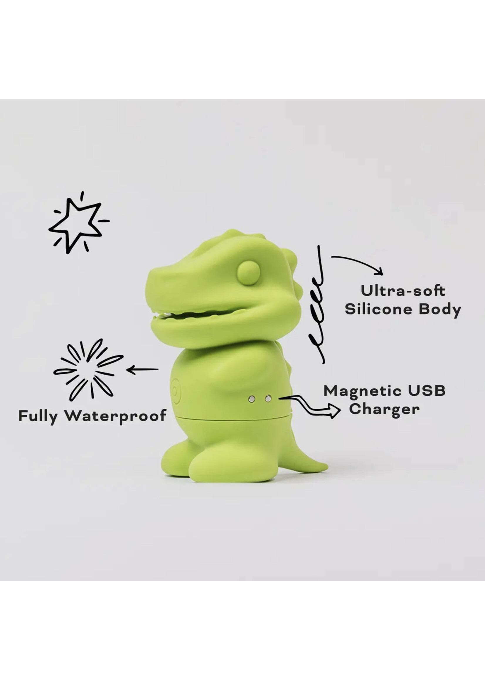 Little Goo Dinosaur Clitoral Suction Stimulator