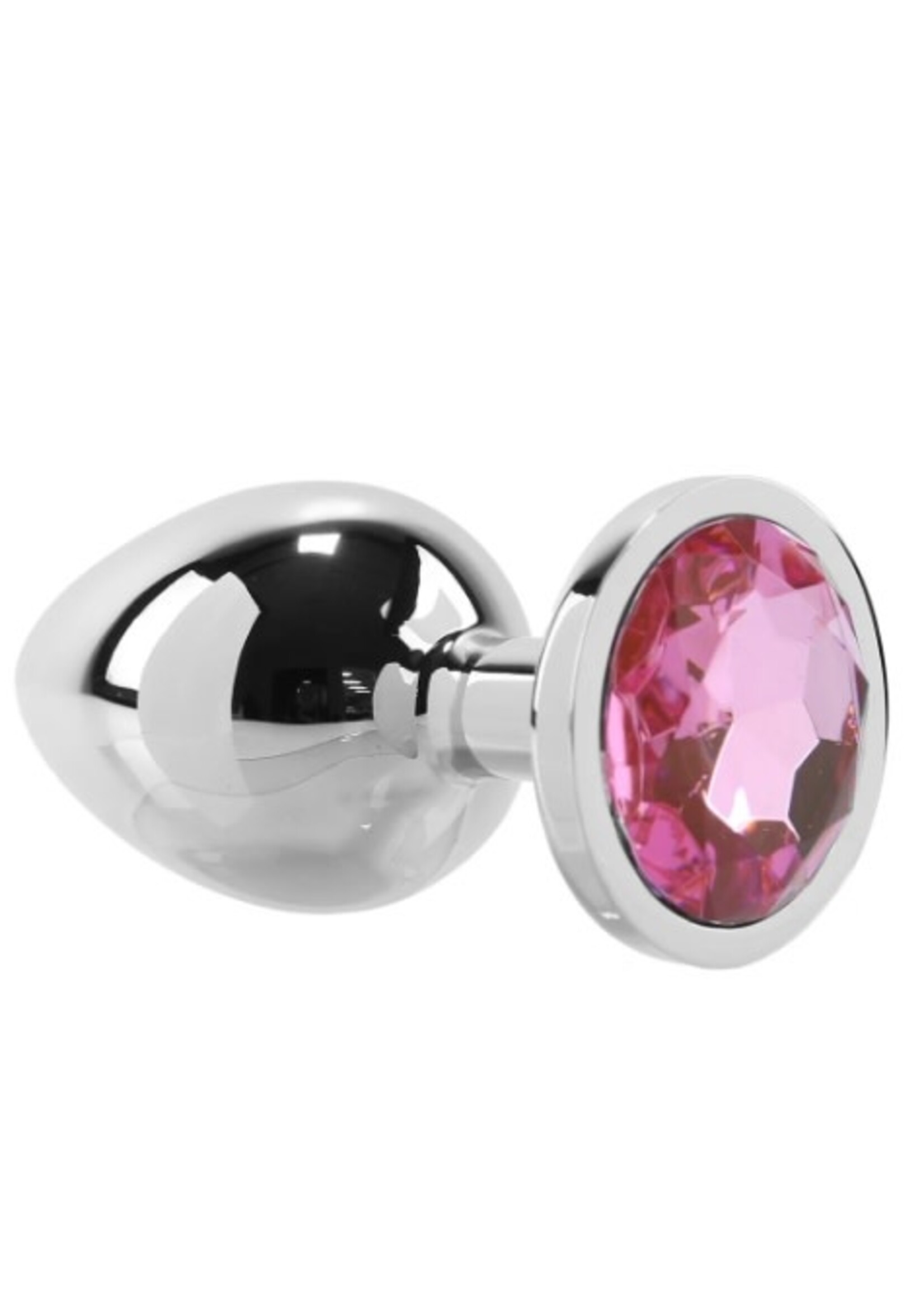 Pink Gem Anal Plug in Large