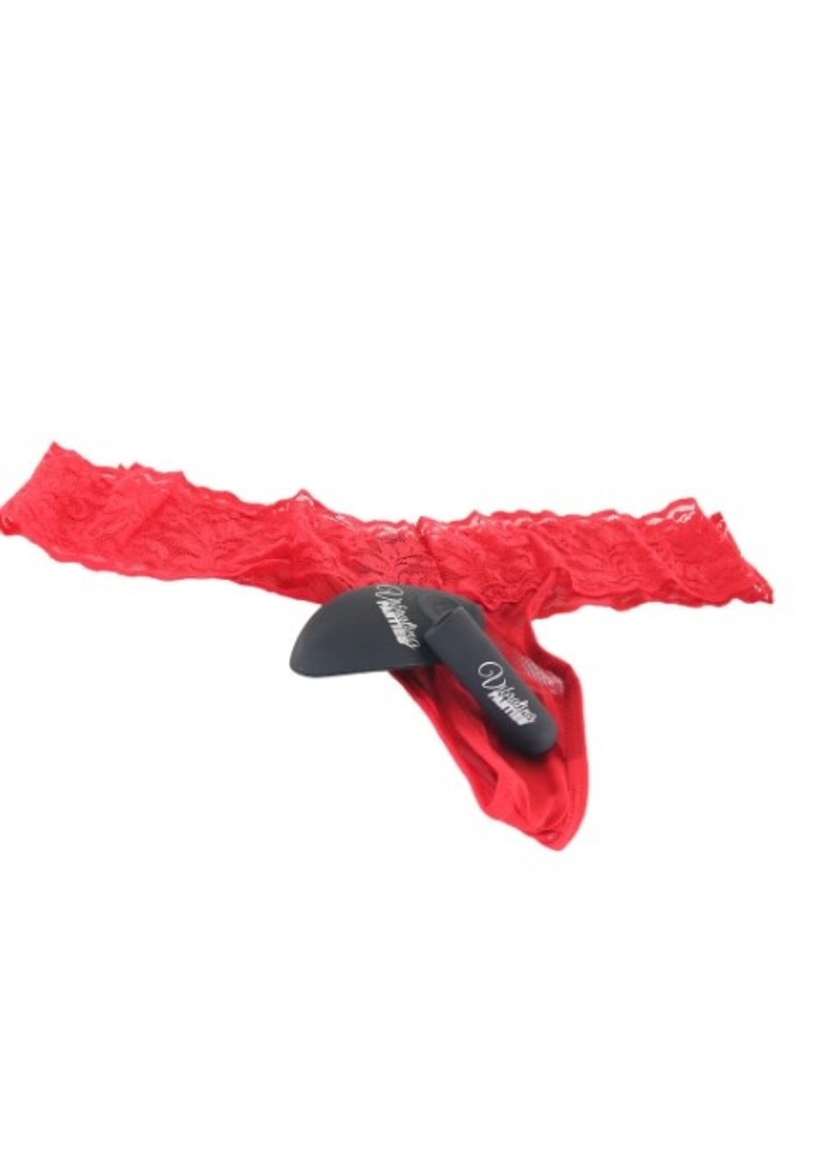 Wireless Remote Vibrating Red Panties Large M/L