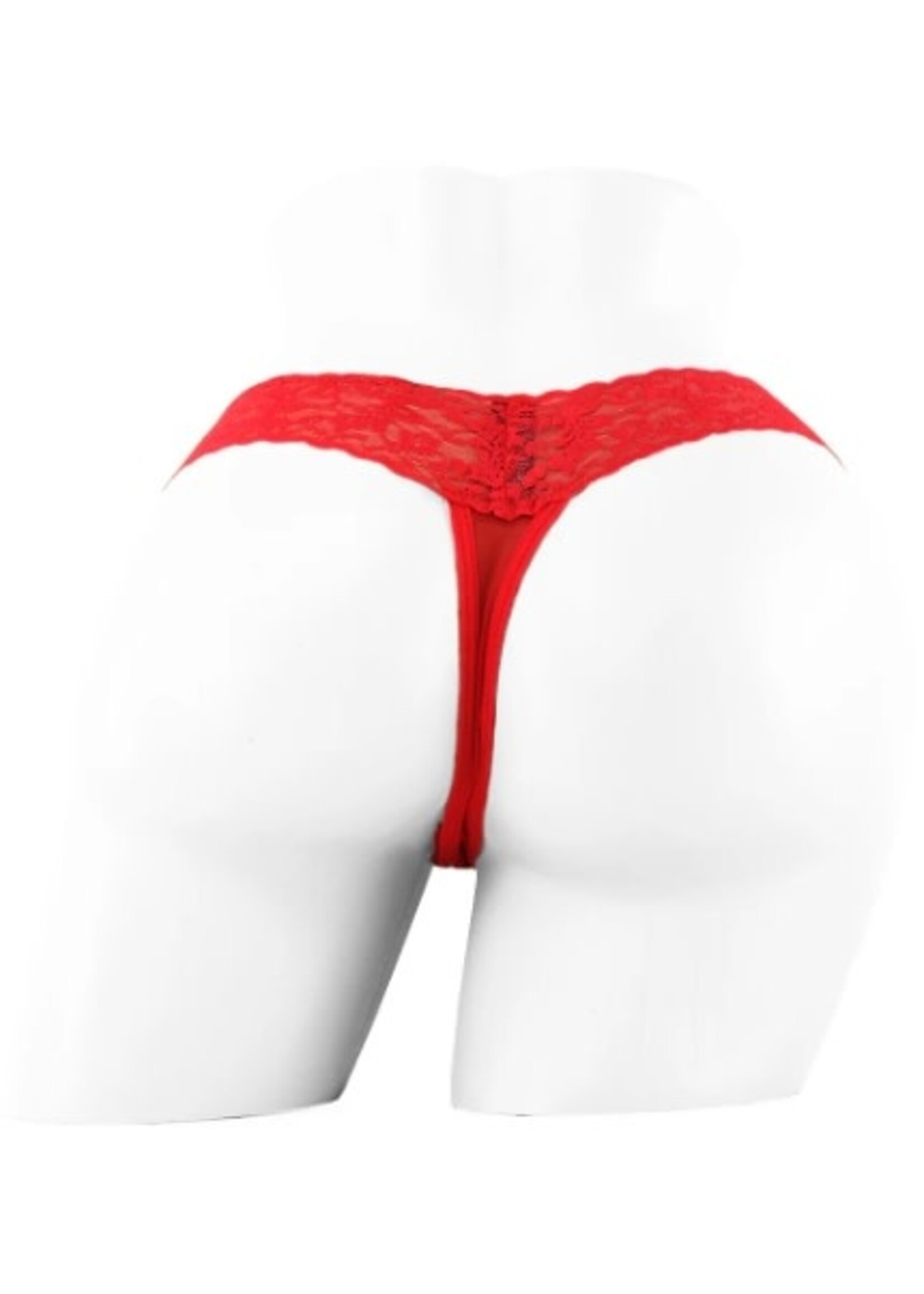 Wireless Remote Vibrating Red Panties Large M/L