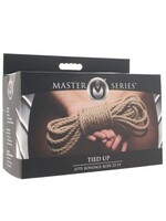 Master Series Tied Up Jute Bondage Rope 25 Foot