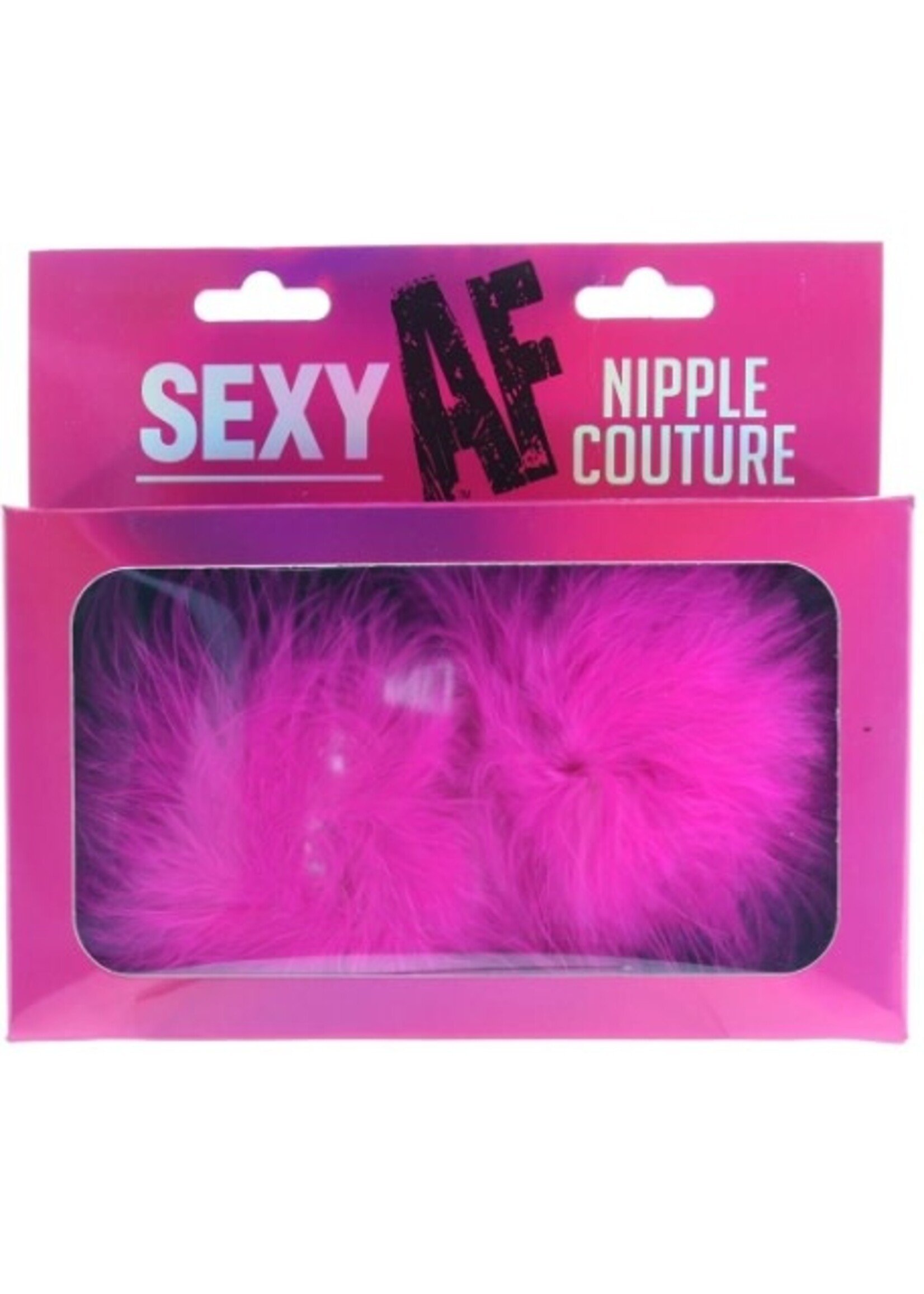 Nipple Couture Marabou Covers in Pink