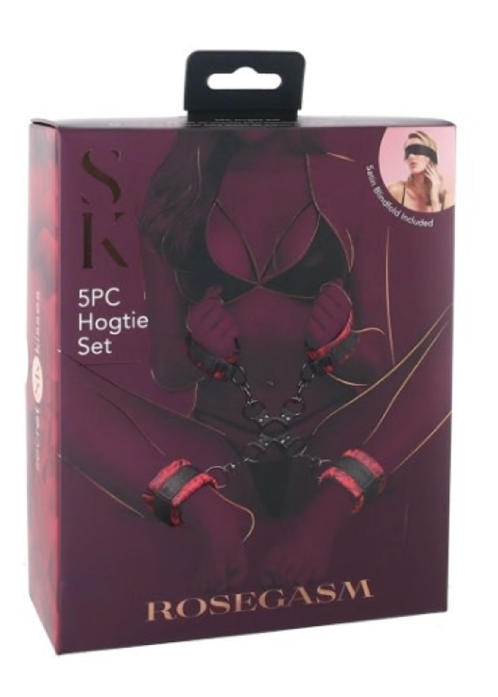 Secret Kisses Rosegasm 5PC Hogtie Set