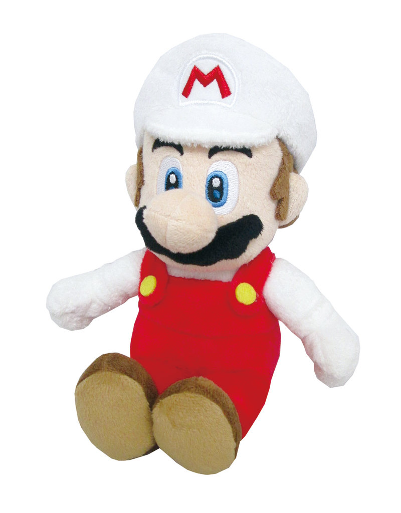 Mario - Fire Mario 8" Plush