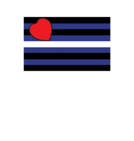 Pride - Leather Flag 36” x 60”