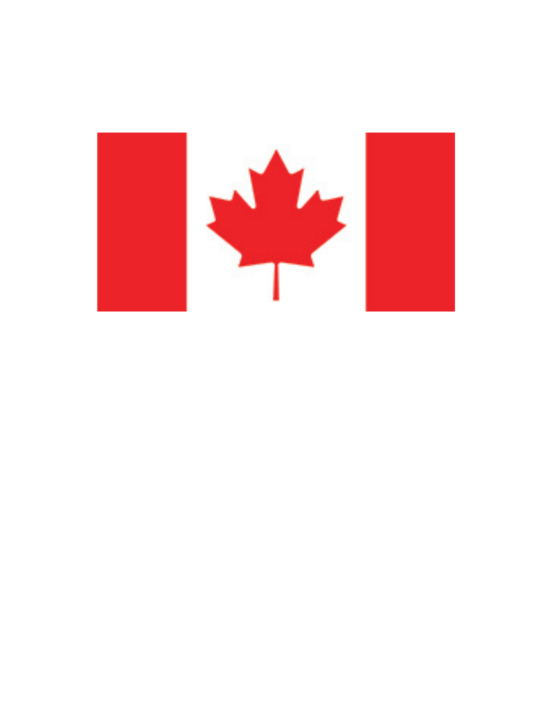 Canada - Canadian Flag 24” x 36”