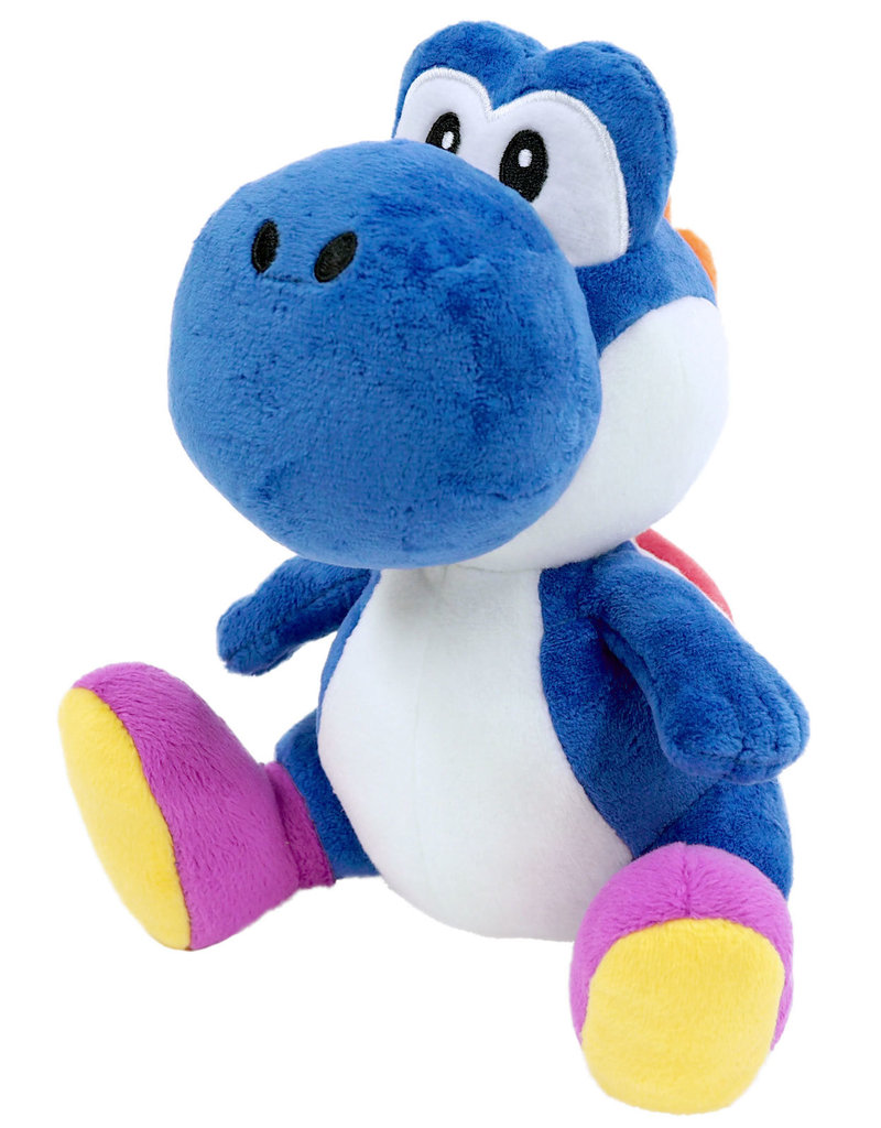 Mario - Dark Blue Yoshi 8" Plush