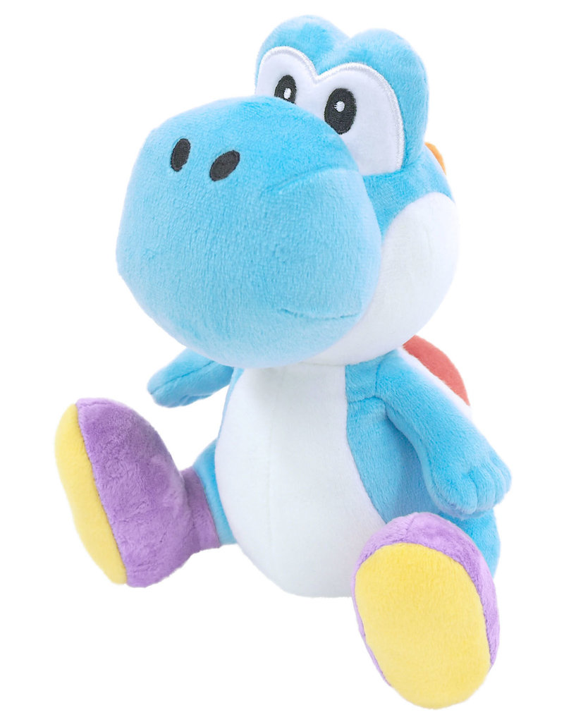 Mario - Light Blue Yoshi 8" Plush