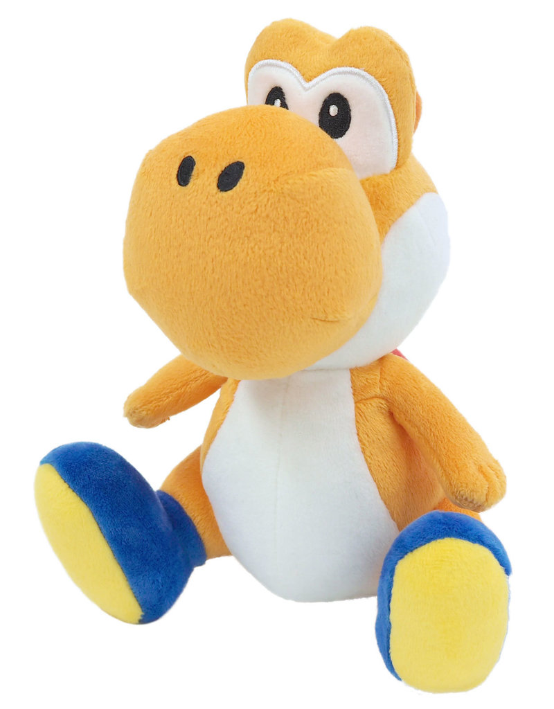 Mario - Orange Yoshi 8" Plush