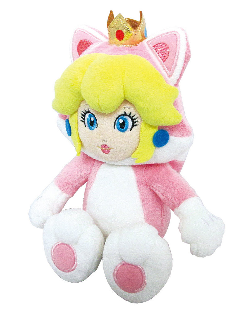 Mario - Cat Peach 10" Plush