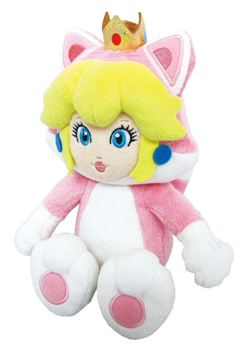 Mario - Cat Peach 10" Plush