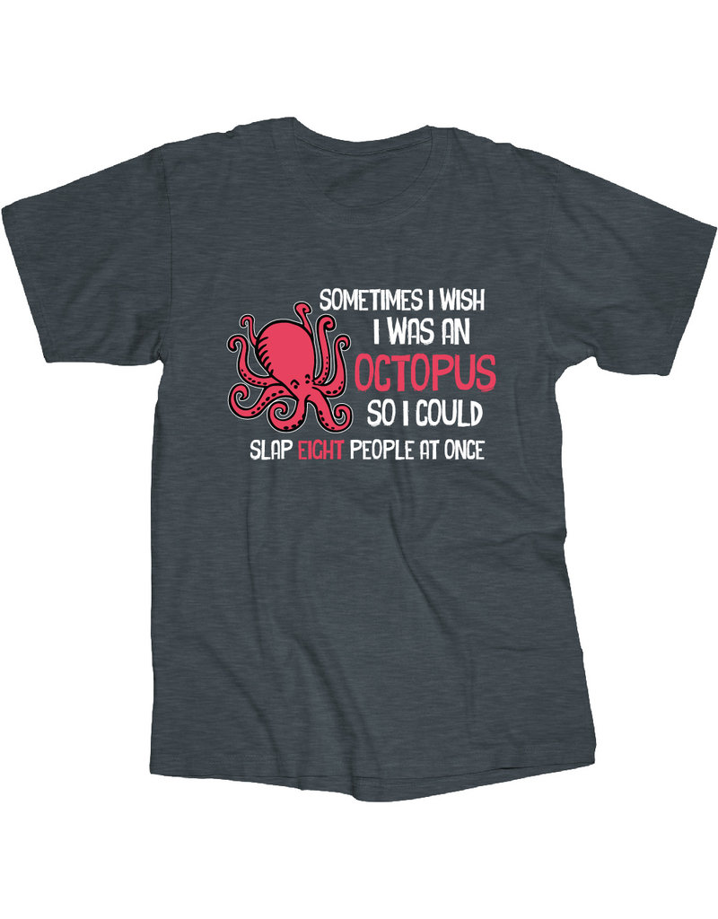 Octopus/Slap 8 People T Shirt