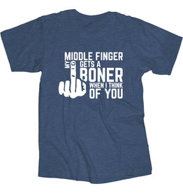 Middle Finger Boner T Shirt