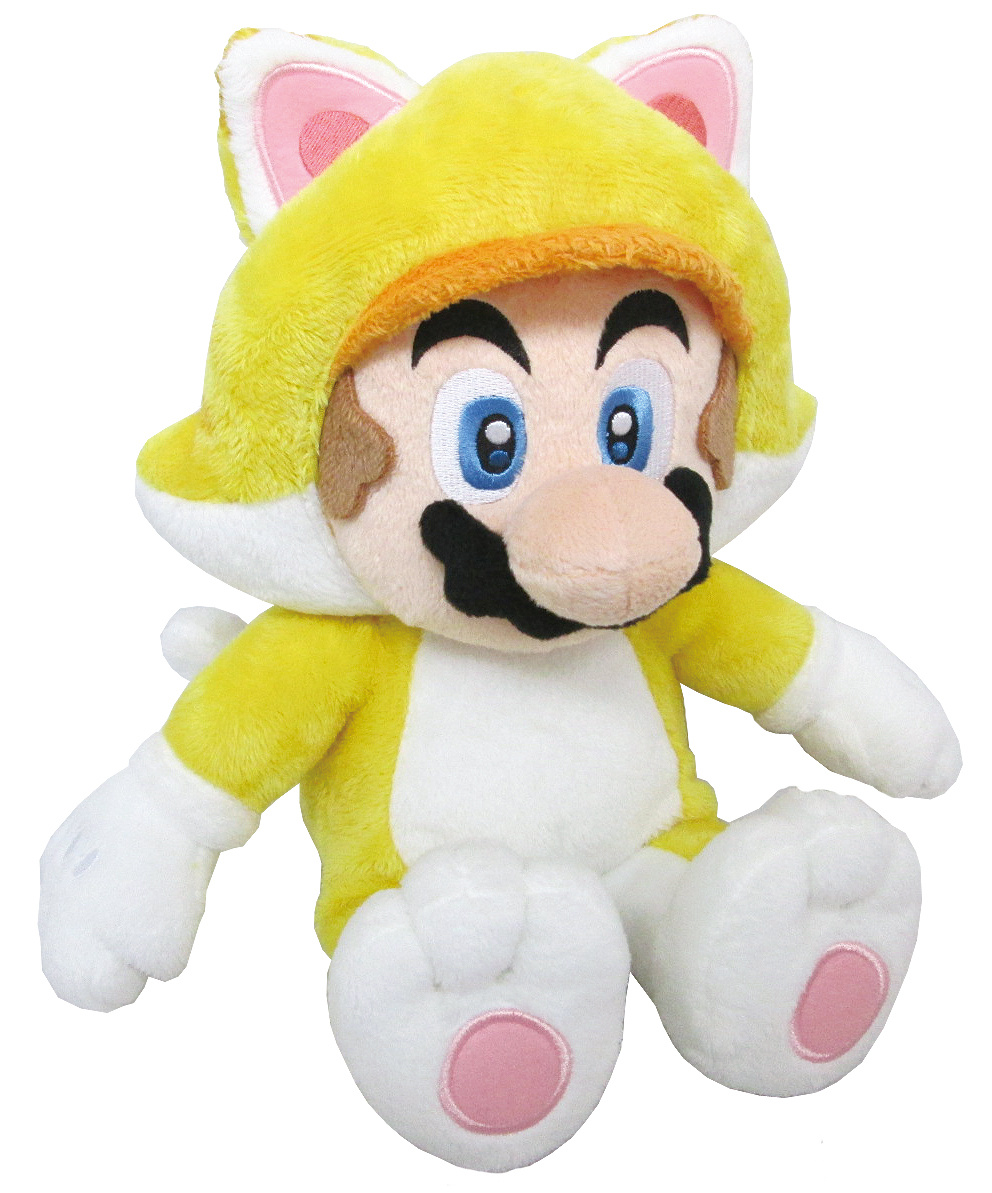 Mario - Cat Mario 12" Plush