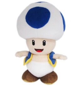 Mario - Blue Toad 8" Plush