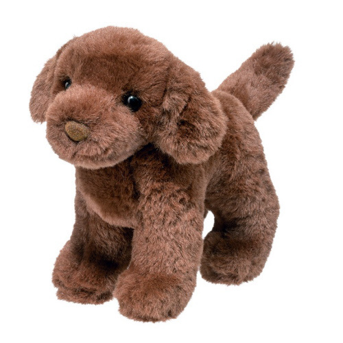 Sylvia Chocolate Lab 8" Plush