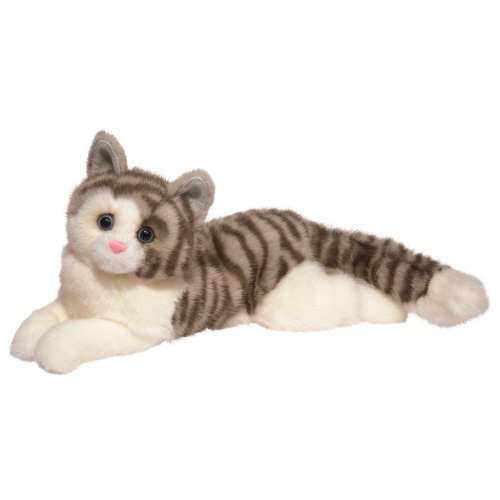 Smokey Grey Cat 15" Plush