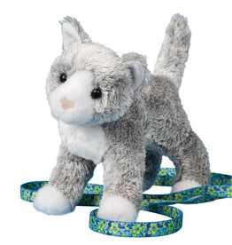 Scatter Grey Cat 8" Plush
