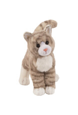 Zipper Grey Tabby Cat 10" Plush