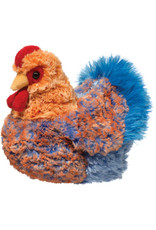 Henrietta Blue Lace Hen 8" Plush