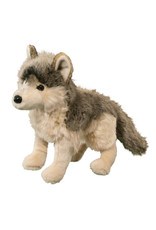 Smoke Wolf 18" Plush