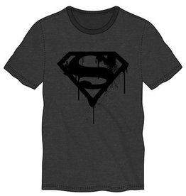 Superman - Charcoal Graffiti