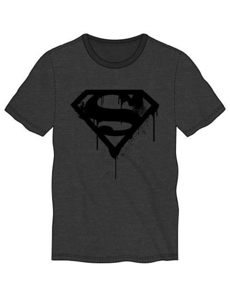 Superman - Charcoal Graffiti